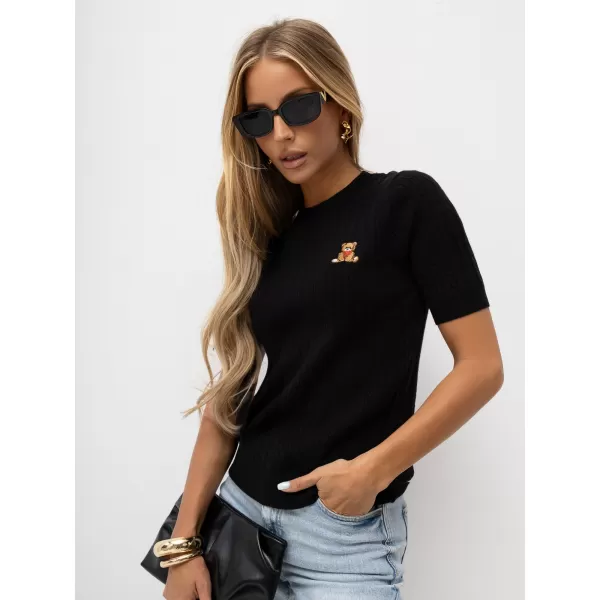  Dámský svetr ITALY MODA IR-SW-QF1868.86 BLACK 