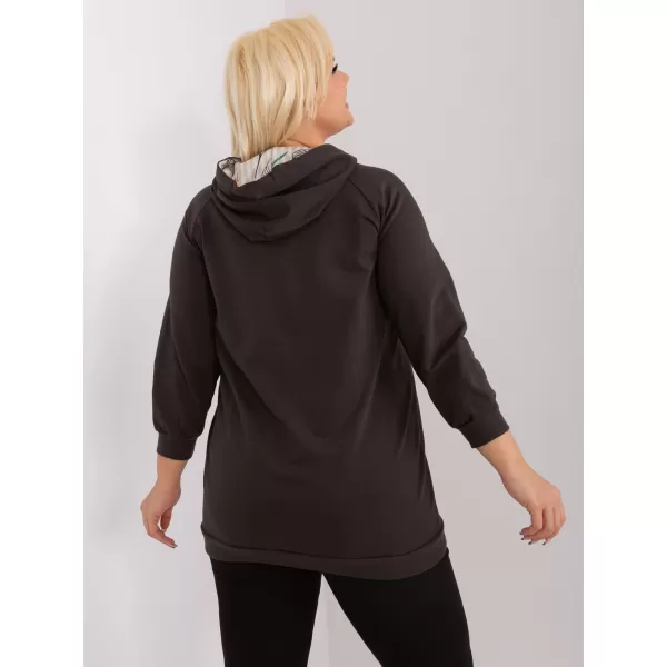  Dámská mikina RELEVANCE RV-BL-8221.96 DARK KHAKI 