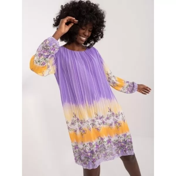  Dámské šaty ITALY MODA DHJ-SK-N8524.14X VIOLET 