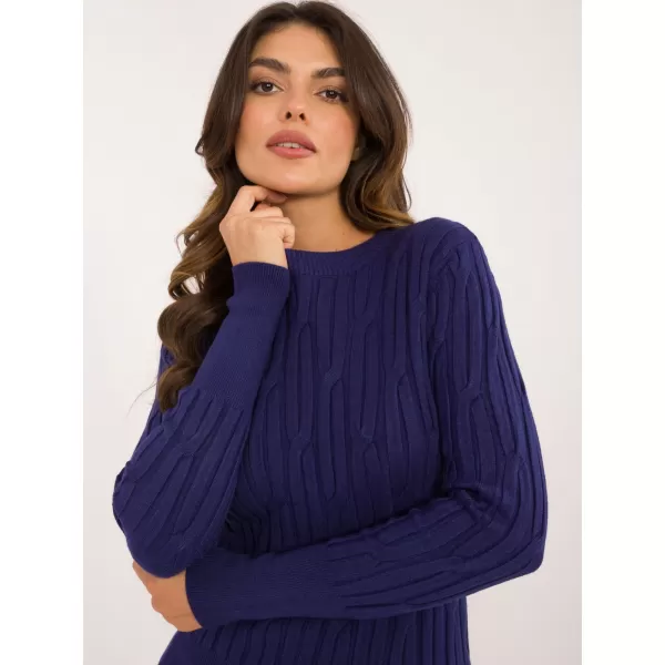 Dámský svetr WOOL FASHION ITALIA AT-SW-2338-2.00 NAVY 