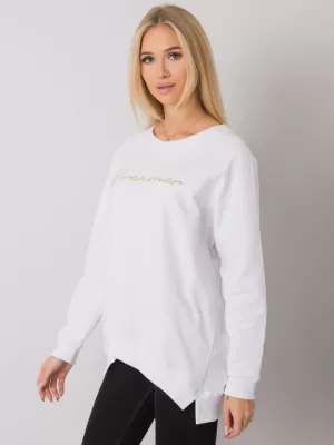 Dámská mikina RUE PARIS RV-BL-7192.66P WHITE