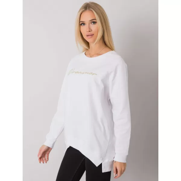  Dámská mikina RUE PARIS RV-BL-7192.66P WHITE 