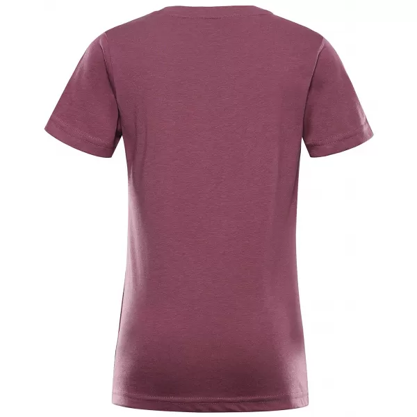  Dětské melírované triko ALPINE PRO REJO 3 GRAPE NECTAR VARIANTA PC 