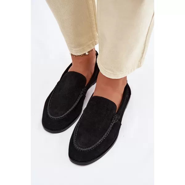 Dámské mokasíny BIG STAR SHOES TT274209 BLACK 