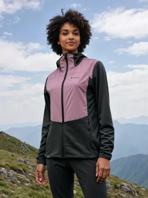 Dámská sportovní ultralehká mikina ALPINE PRO ZOLLA DARK TRUE GRAY