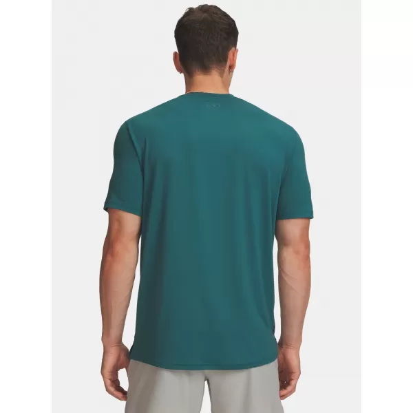  Pánské triko UNDER ARMOUR VANISH ENERGY SS 1383973-338 ZELENÁ 
