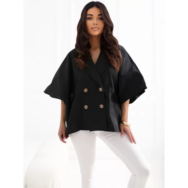  Dámská bunda RUE PARIS IT-KR-FL10153KSM.86 BLACK 