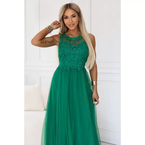  Dámské šaty NUMOCO 672-3 ZELENÁ 