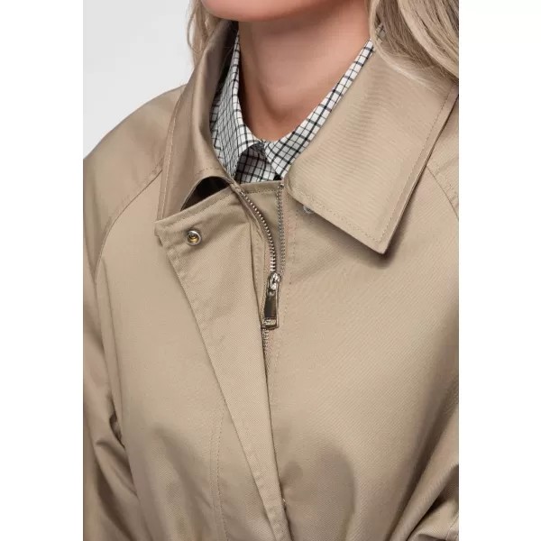  Dámský kabát OMBRE OW-CT-E0002 BEIGE 