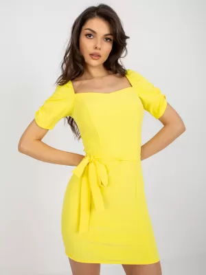 Dámské šaty LAKERTA LK-SK-508684.21X YELLOW