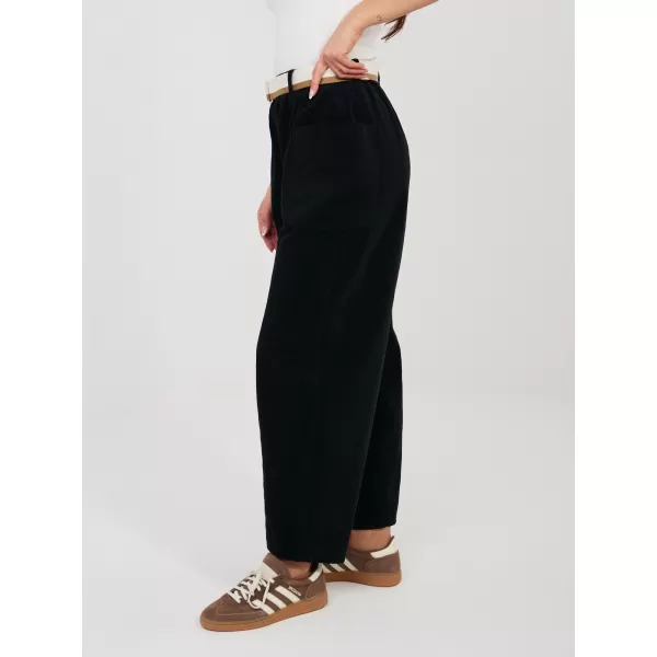  Dámské kalhoty RUE PARIS IT-SP-FL9665.14 BLACK 