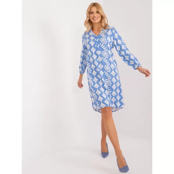  Dámské šaty SUBLEVEL D73771M30427A LIGHT BLUE 