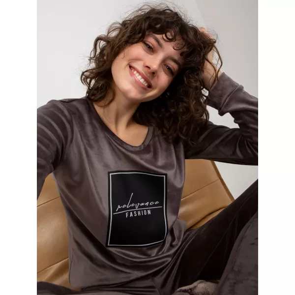  Dámský set RELEVANCE RV-KMPL-8440.58P DARK GREY 