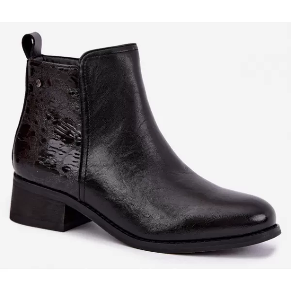  Dámské kotníkové boty VINCEZA 133133 BLACK 