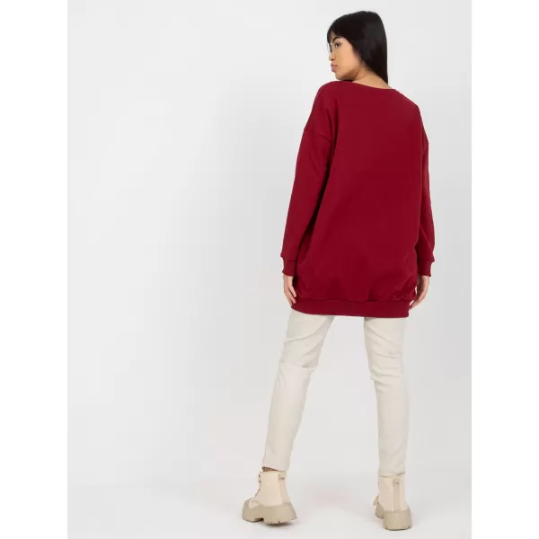  Dámská mikina RELEVANCE RV-BL-8310.60 BURGUNDY 