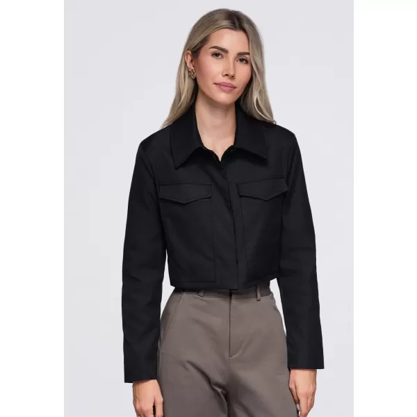  Dámské sako OMBRE OW-BL-E0007 BLACK 