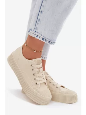 Dámské tenisky BIG STAR SHOES TT274271 BEIGE