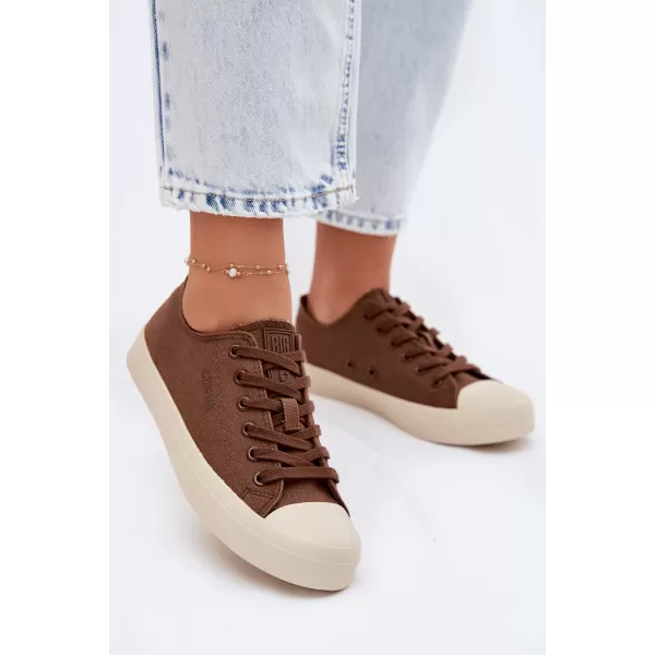  Dámské tenisky BIG STAR SHOES TT274123 BROWN/BEIGE 