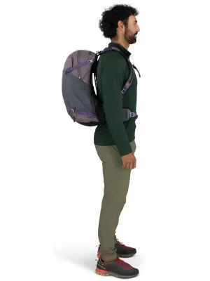 Turistický batoh OSPREY HIKELITE 28 GRAPHITE PURPLE