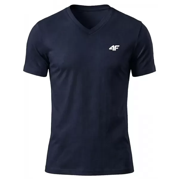  Pánské triko 4F 4FWMM00TTSHM3339 NAVY 