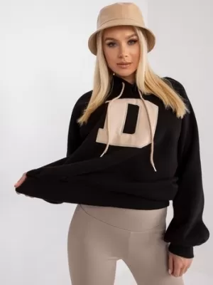 Dámská mikina EX MODA EM-BL-651/D.29X NOIRE
