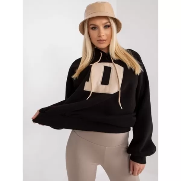  Dámská mikina EX MODA EM-BL-651/D.29X NOIRE 