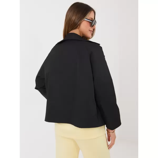  Dámská bunda RUE PARIS IT-KR-FL8897KSM.02 BLACK 