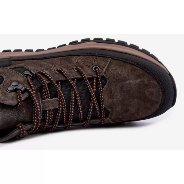  Pánské zimní boty BIG STAR UU174248 DARK BROWN 