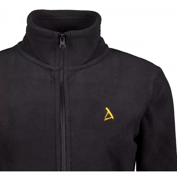  Dámská fleece mikina ALTISPORT ALW002853 ČERNOZLATÁ 