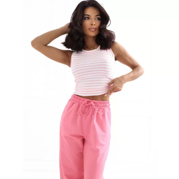  Dámský komplet LAKERTA LK-KMPL-510245.02 PINK 