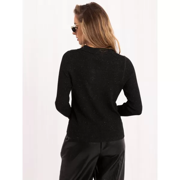  Dámský svetr FACTORY PRICE PM-SW-SF391.28 BLACK 