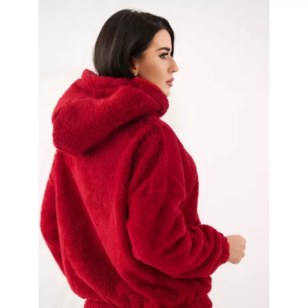  Dámská mikina FACTORY PRICE CS-BL-BT1029.97P DARK RED 