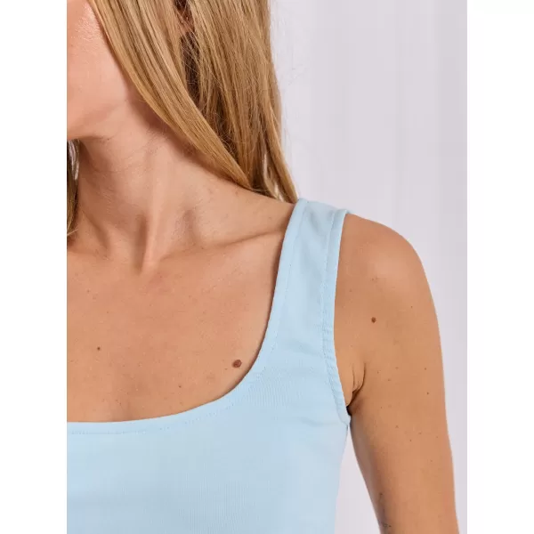  Dámský top RUE PARIS RV-TP-A1465.09 LIGHT BLUE 