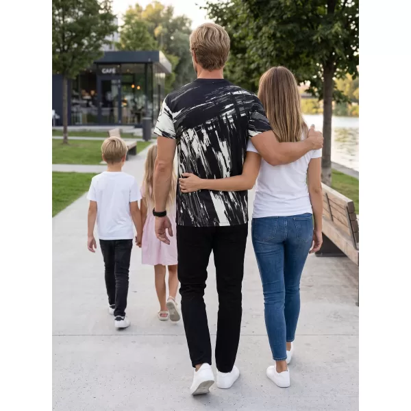  Pánské funkční triko premium ALTISPORT VOJ/ALM010TR01 ČERNÁ/SLONOVÁ KOST 