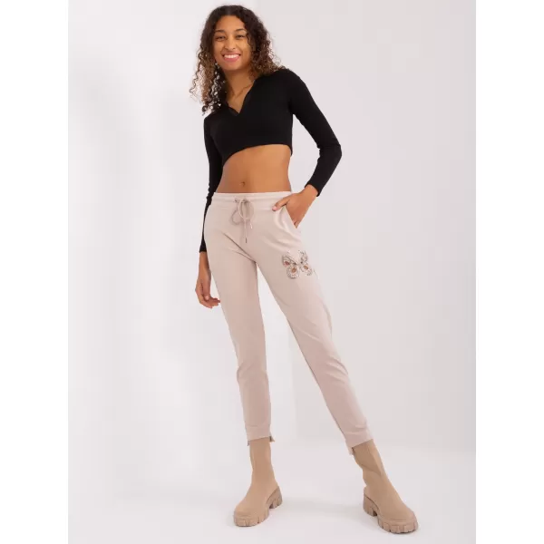  Dámské tepláky RELEVANCE RV-DR-8835.10 BEIGE 