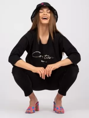 Dámská halenka RELEVANCE RV-BZ-7767.99 NOIRE