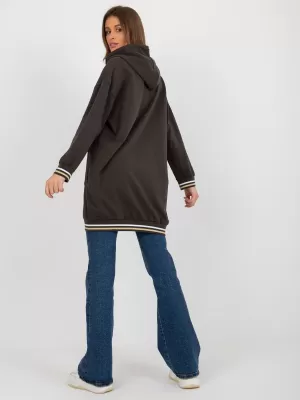 Dámská mikina RELEVANCE RV-BL-8149.91P DARK KHAKI