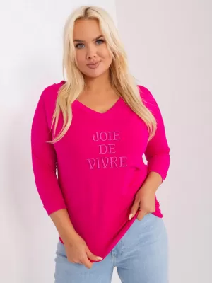 Dámská halenka RELEVANCE RV-BZ-9143.87P FUCHSIA