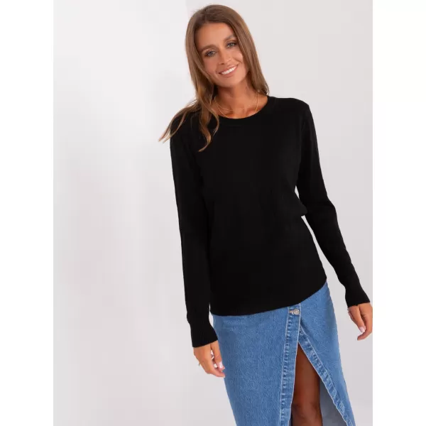  Dámský svetr WOOL FASHION ITALIA AT-SW-232901.25X NOIRE 