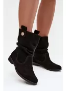 Dámské kotníkové boty ZAZOO 4210 BLACK