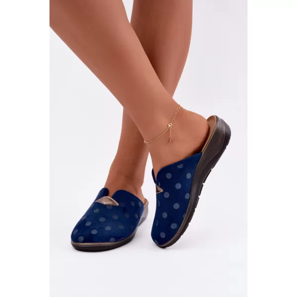  Dámské pantofle INBLU OD000014 NAVY BLUE 