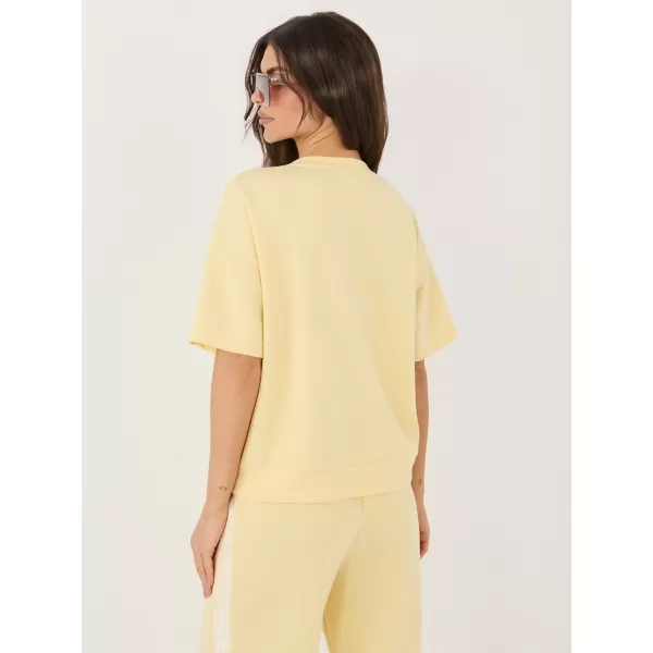  Dámská mikina FACTORY PRICE IT-BZ-97598.96 BRIGHT YELLOW 