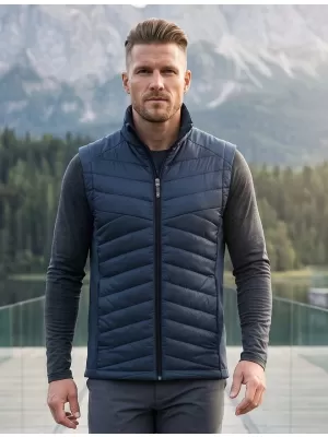 Pánská hybridní vesta MALFINI PREMIUM CROSS 557 NÁMOŘNÍ MODRÁ