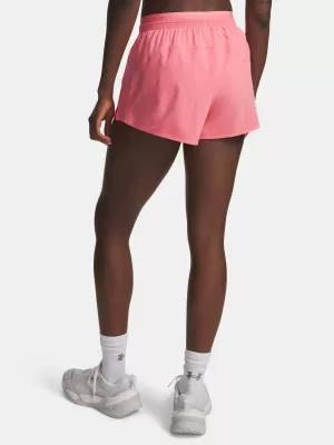 Dámské kraťasy UNDER ARMOUR VANISH WOVEN 3IN SHORTS 6009965-600 RŮŽOVÁ