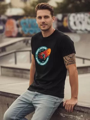 Pánské triko DSTREET ČERNÁ