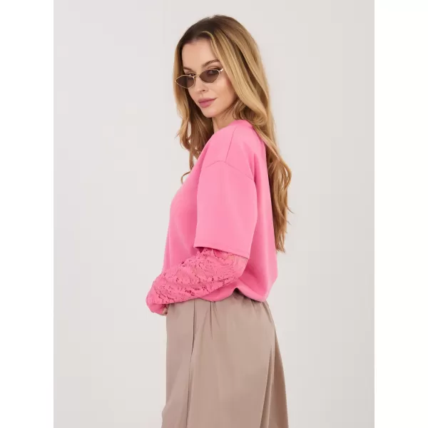  Dámská halenka ITALY MODA IT-BZ-22128.27 DARK PINK 