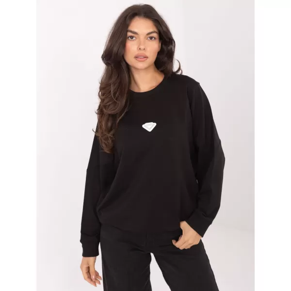 Dámská mikina RUE PARIS RV-BL-A877.19P NOIRE 
