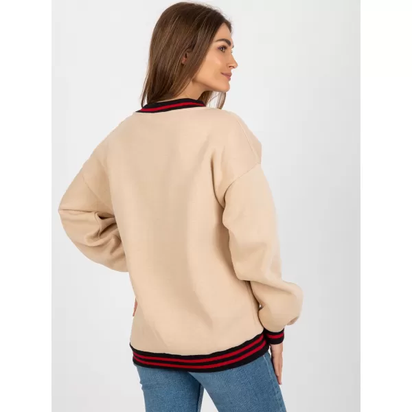  Dámská mikina EX MODA EM-BL-754.37 BEIGE 