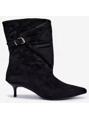 Dámské kotníkové boty BOTO JJ90P BLACK