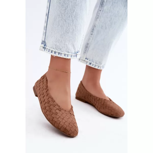  Dámské baleríny BOTO 9867 CAMEL 